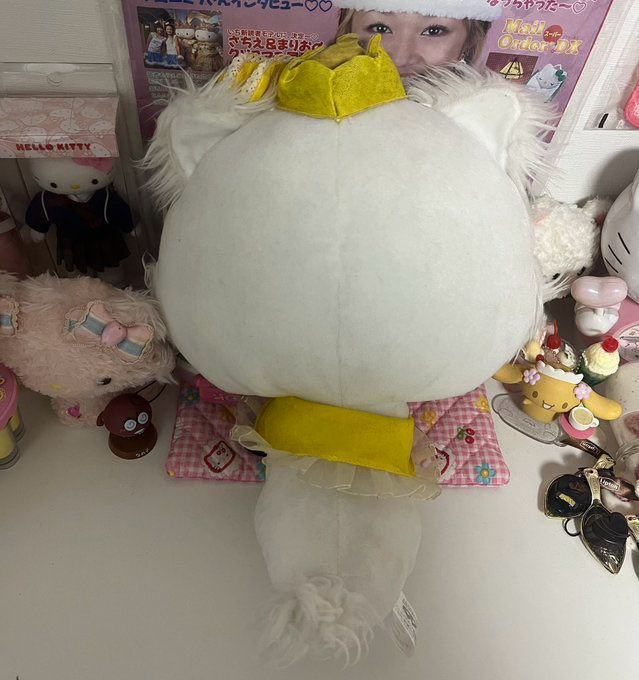 고전 케이프 챠미키티 인형 빈티지 산리오 챠미 갸루 이미지