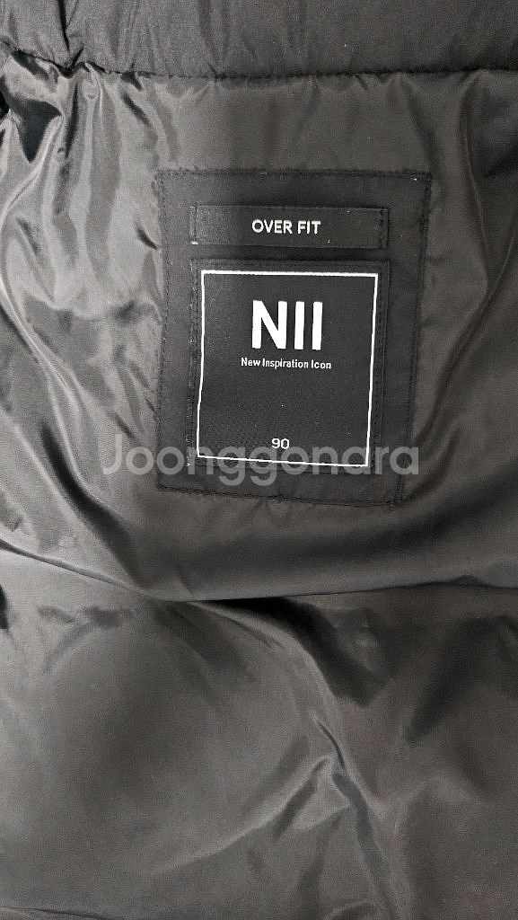 [90]NII-오리털 닥다운 패딩 푸퍼(블랙)--4