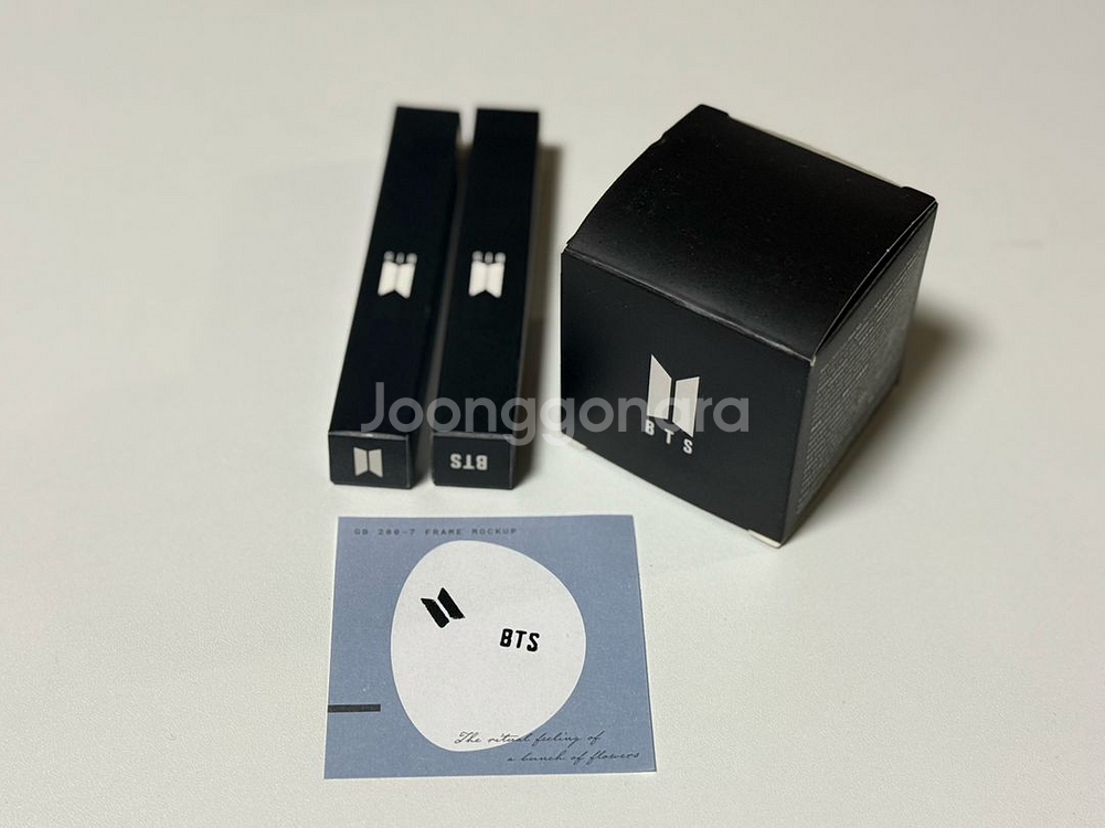 BTS 방탄 로고 타투 스탬프 도장 큐브 일괄--1