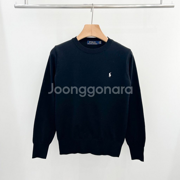 POLO 라운드넥 긴팔 니트--1