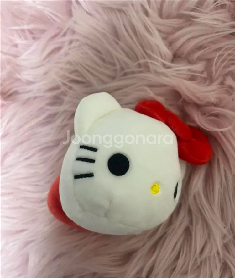 하찮은 키티 인형 애벌레 개그 고전키티 인형 키링 키티--0
