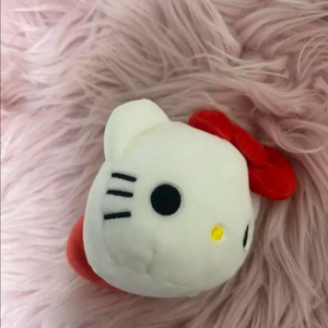 하찮은 키티 인형 애벌레 개그 고전키티 인형 키링 키티