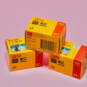 코닥 골드 100 35mm 필름 27장 5개 일괄