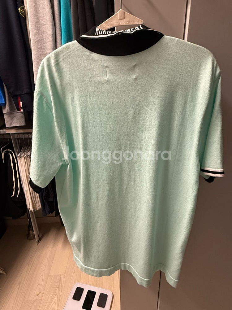 혼가먼트 민트색 폴로티입니다--1