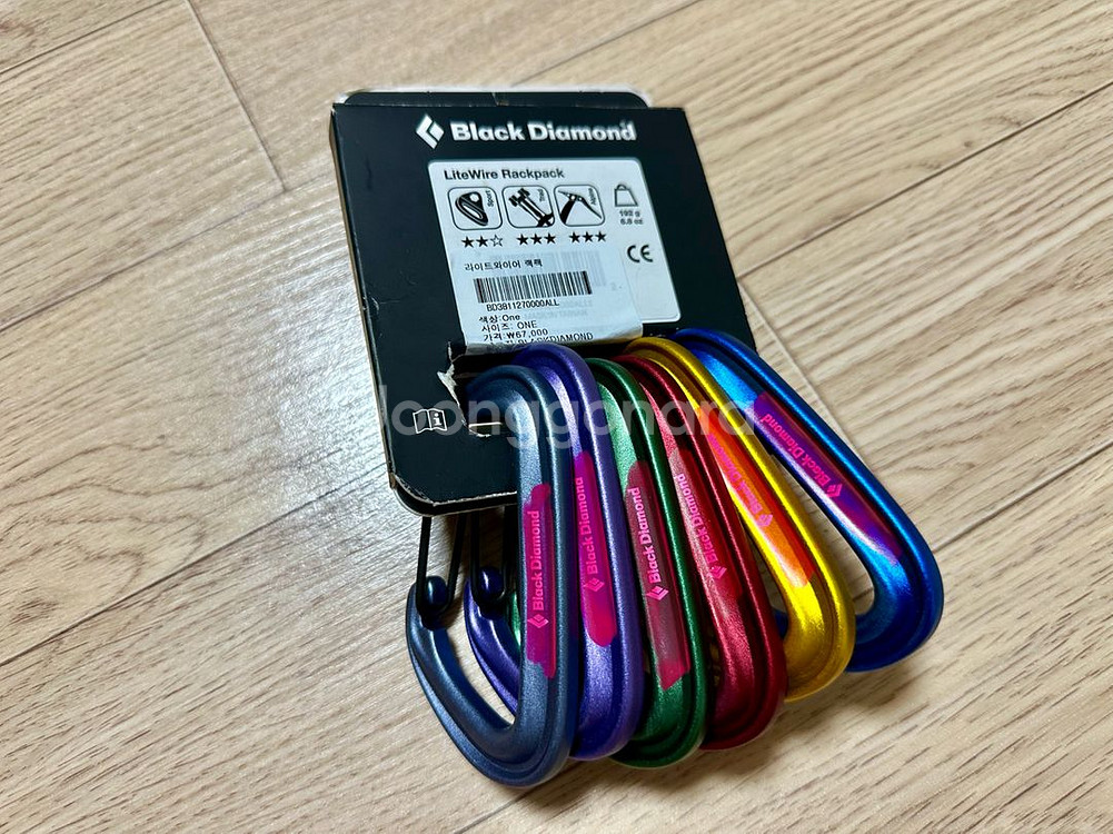 블랙다이아몬드 라이트와이어랙팩 클라이밍 빙벽장비--1