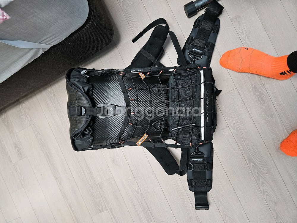 보블비 25L 보조가방 그물 허리띠 까지--2