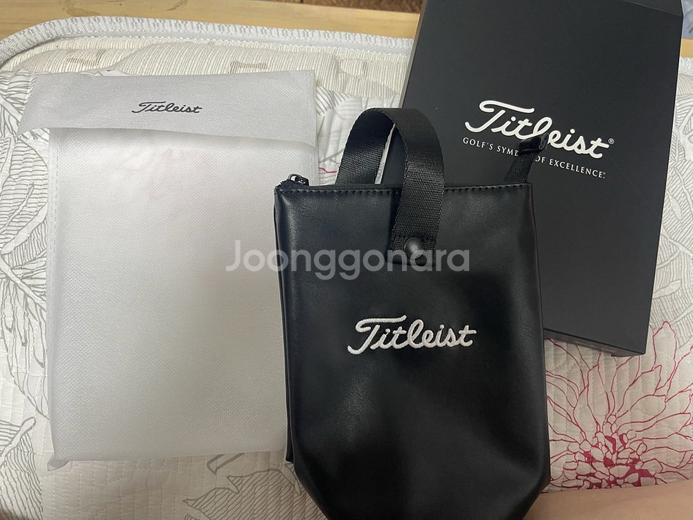 타이틀리스트 골프 파우치 정품 새상품 팝니다--0