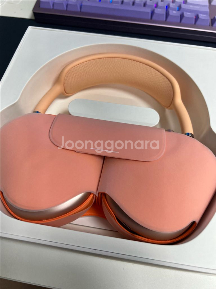 에어팟맥스2 오렌지 개봉만해본상품--1
