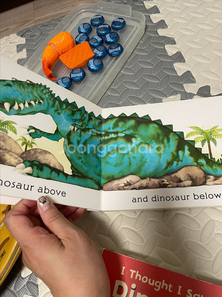 영어 공룡그림책 / 4권일괄--1