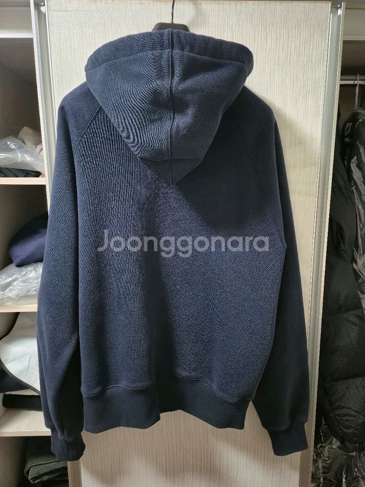 (새상품급)아미 남녀공용 오버핏 후드집업 L--1