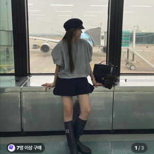 아웃핏 반바지 블랙 새상품