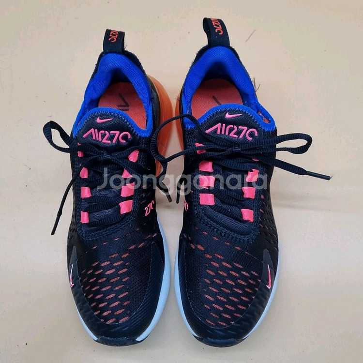 나이키 에어맥스 270 크림슨 운동화 225.--1