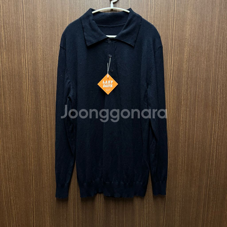 지오송지오 긴팔 카라 니트 100--0