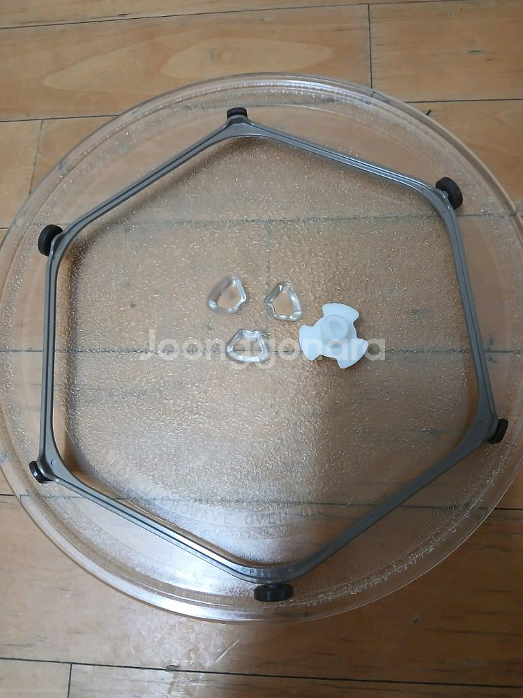 전자렌지 회전유리,레일,회전축/MWJ23P--3