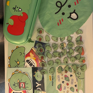 죠르디 스티커 안경케이스 일괄