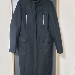 자라 울 코트 블랙 66
