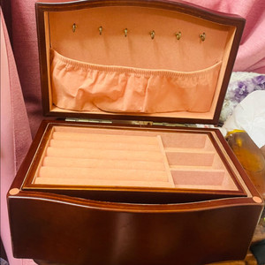 앤틱 보석함 2단