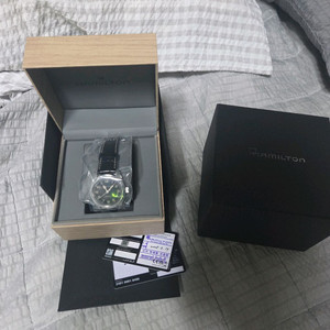 새상품 해밀턴 머피 38 블랙