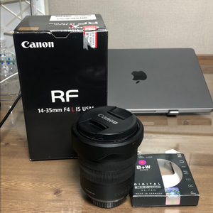캐논 rf 14-35 f4 L + 슈나이더 필터(인하)