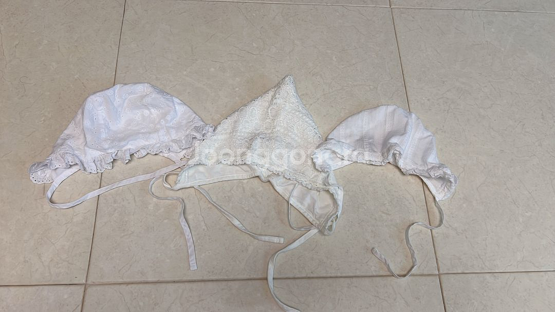 모이몰른 아기 보넷 3개 세트 반택비 포함--0