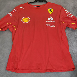 (정품) F1 2024 페라리 티셔츠