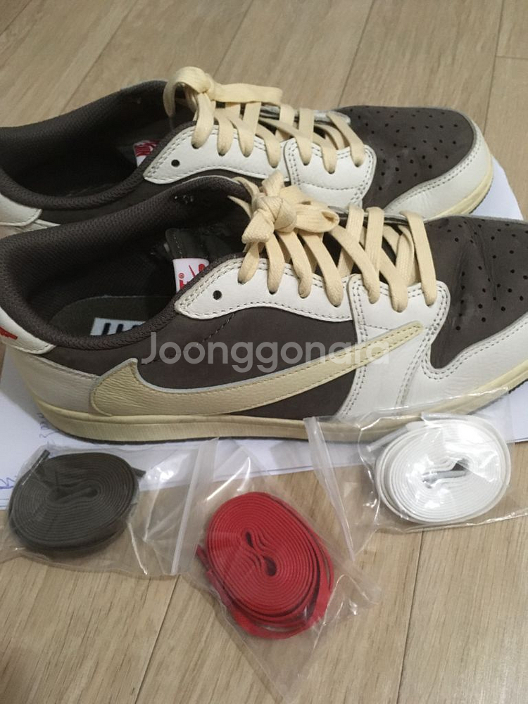 (265)나이키 트레비스 스캇 리버스 모카--0