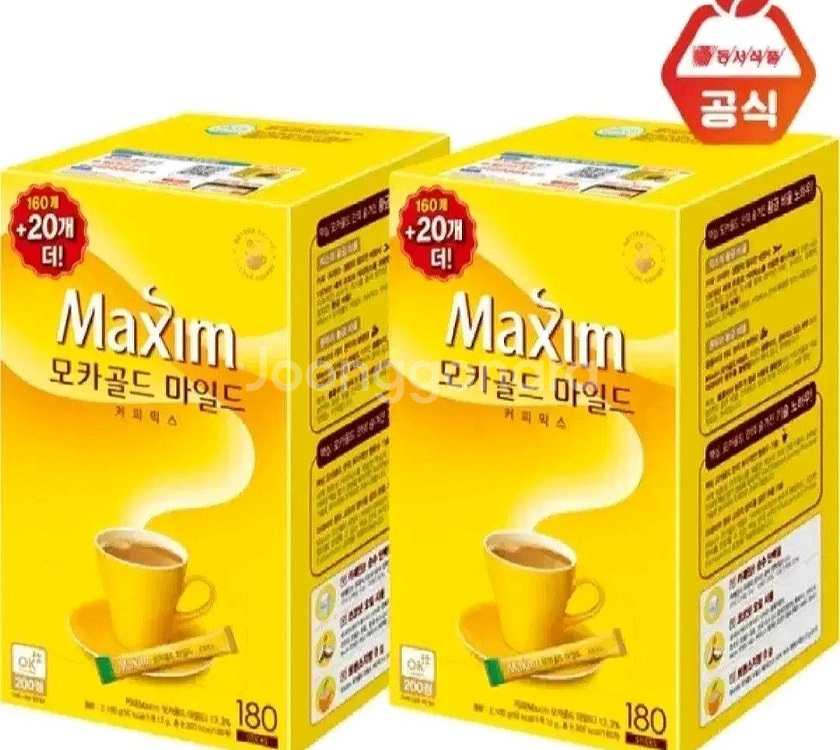 맥심모카골드 커피믹스 720개 180TX4박스--3