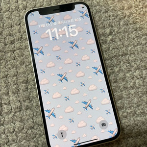 아이폰12미니 128 화이트 ios 16.1.1