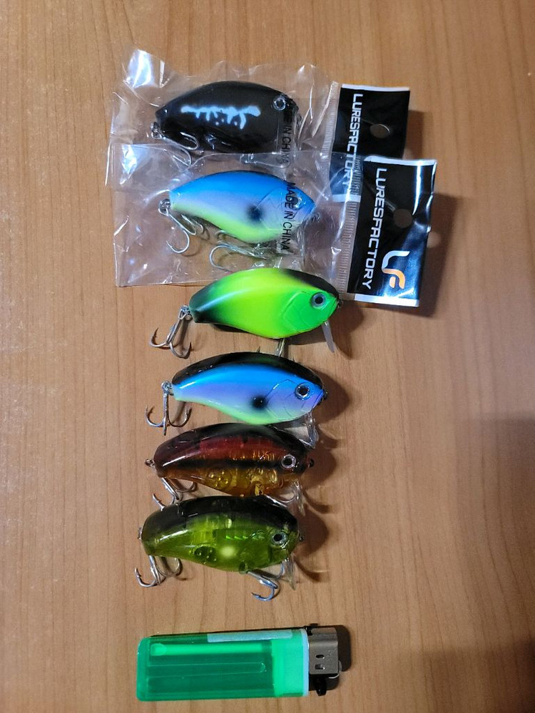 배스루어 (총50개) 초고급루어 다양한종류로 루어낚시 이미지