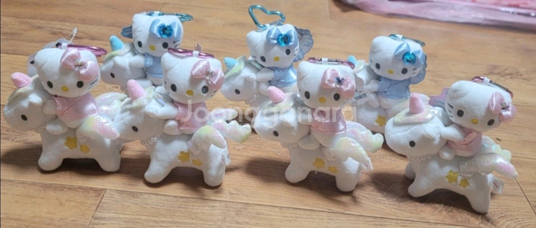 헬로키티 유니콘 키링--2