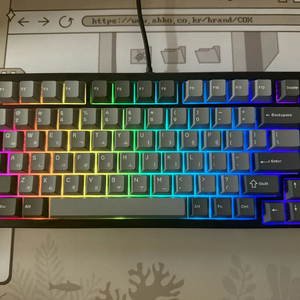 varo vm75 he 풀알루미늄 자석축 키보드