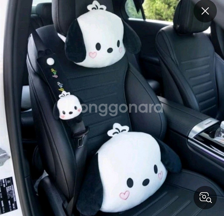 포차쿠션&목쿠션 세트 / 포차코 등받이쿠션--1