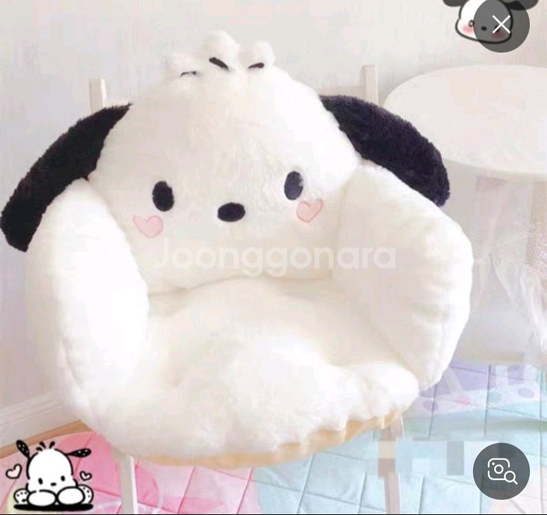 포차쿠션&목쿠션 세트 / 포차코 등받이쿠션--2