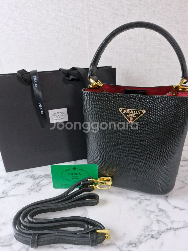 프라다 vip gift 원핸들토트--0