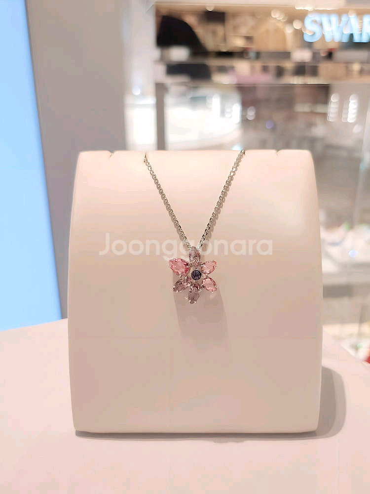 (새상품) 스와로브스키 목걸이--0