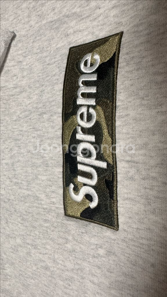 supreme 슈프림 박스로고 후드 새제품--0