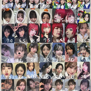 사진많음) qwer 포카 미공포 굿즈 양도 쵸단 마젠타