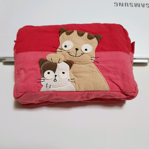 고양이 강아지 면 파우치