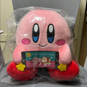 별의커비 거치대 인형 팝니당