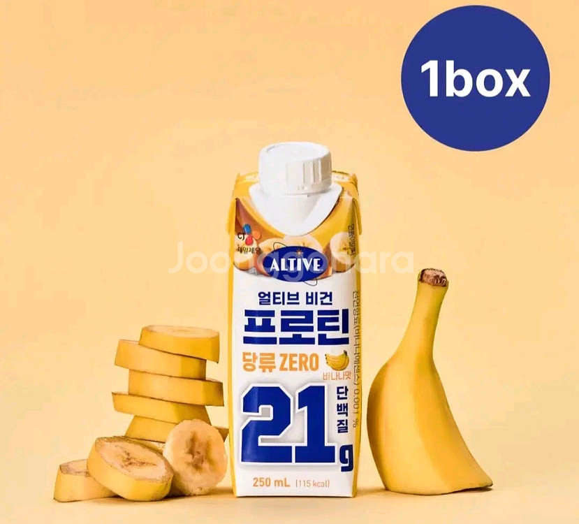 얼티브 비건프로틴 바나나맛 250MLX18개단백질음료--0