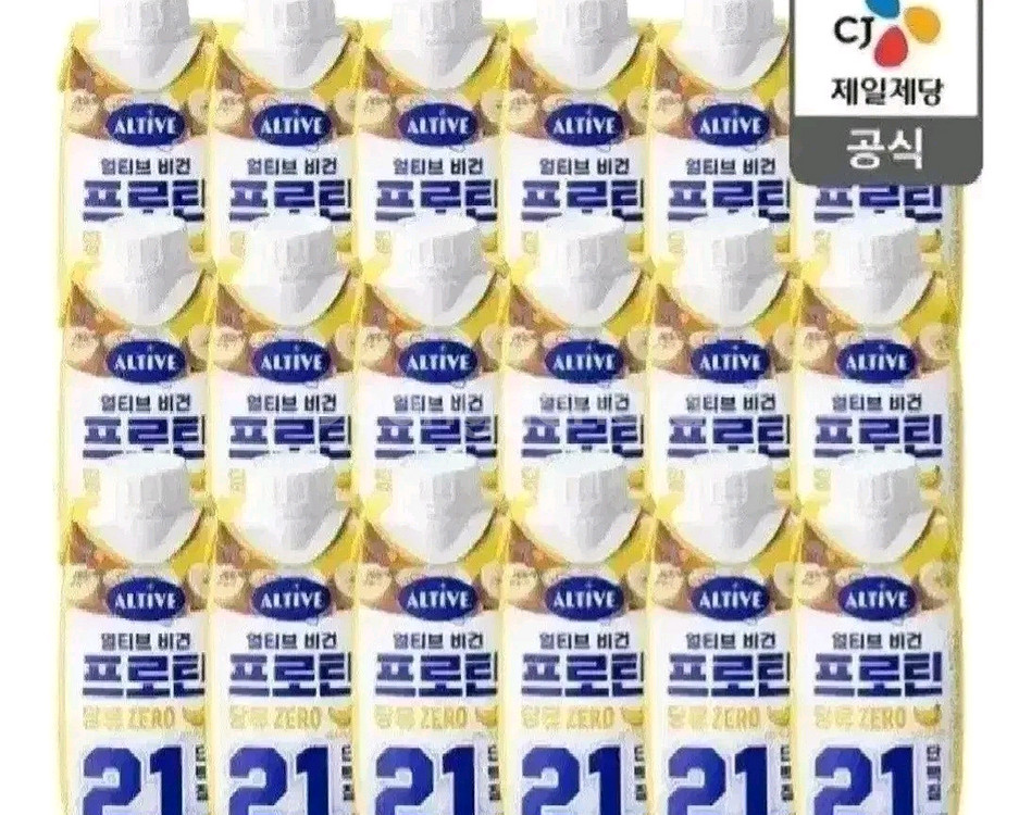 얼티브 비건프로틴 바나나맛 250MLX18개단백질음료--1