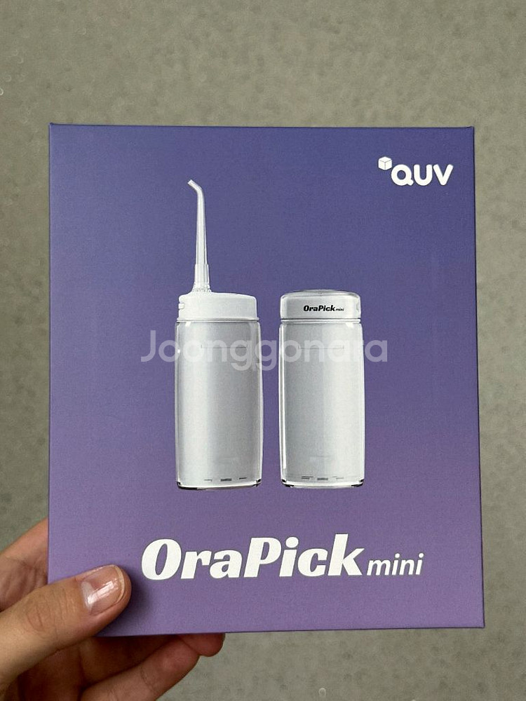 오라픽 미니 구강세정기 단순개봉 새상품--1