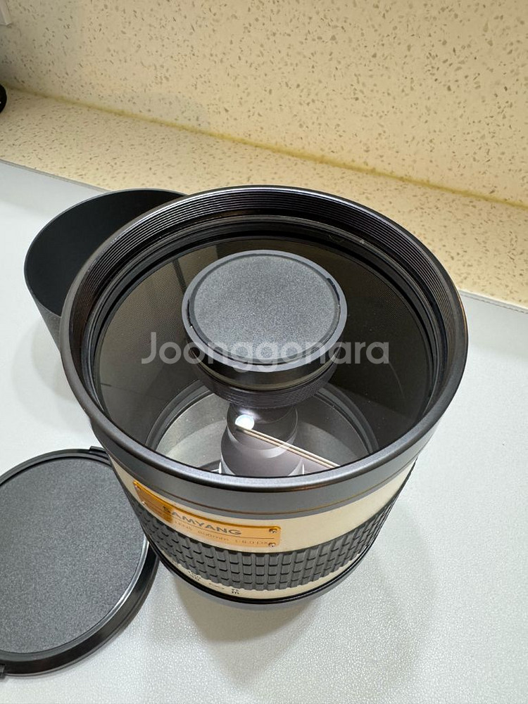 삼양 800mm 수동 미러렌즈 소니마운트--1