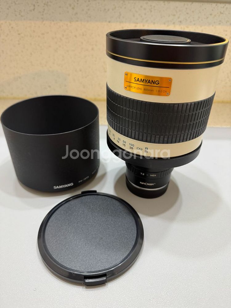 삼양 800mm 수동 미러렌즈 소니마운트--0