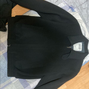 어나더오피스 volume blouson 블랙 자켓