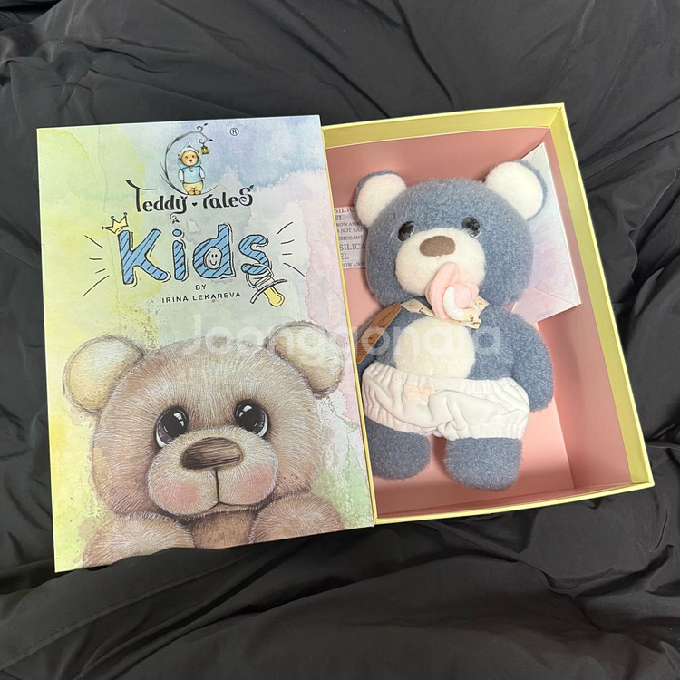 테디테일즈 레나버니M, 키즈 플라워 베어--3