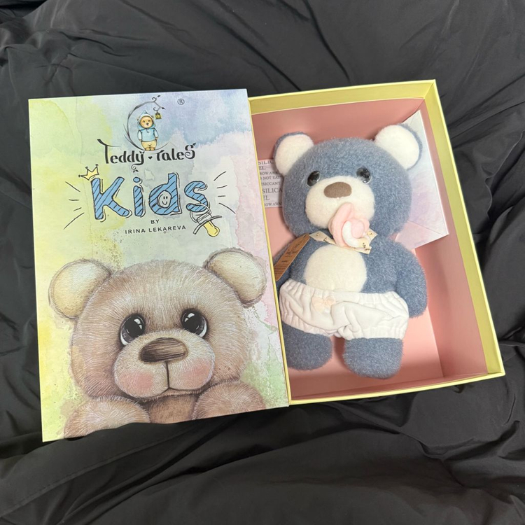 테디테일즈 레나버니M, 키즈 플라워 베어 이미지