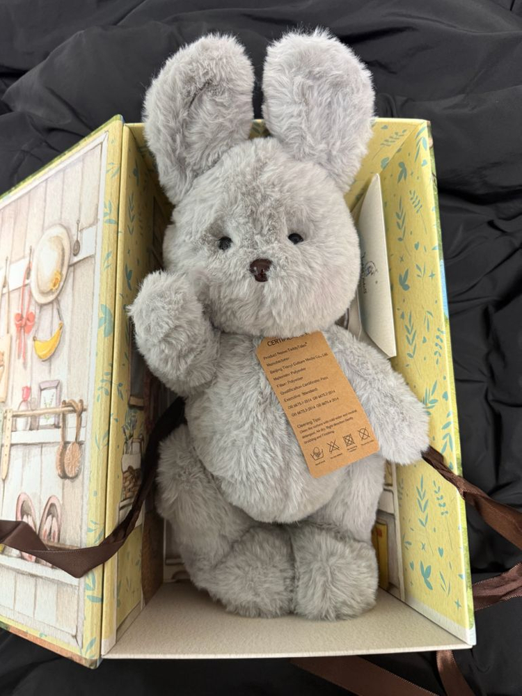 테디테일즈 레나버니M, 키즈 플라워 베어 이미지