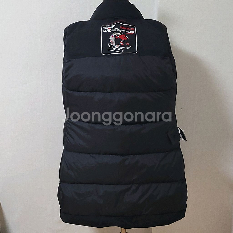 무스너클 중기장 패딩--8
