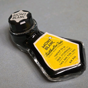 [미사용] 빈티지 몽블랑 잉크 (블루블랙) 이미지